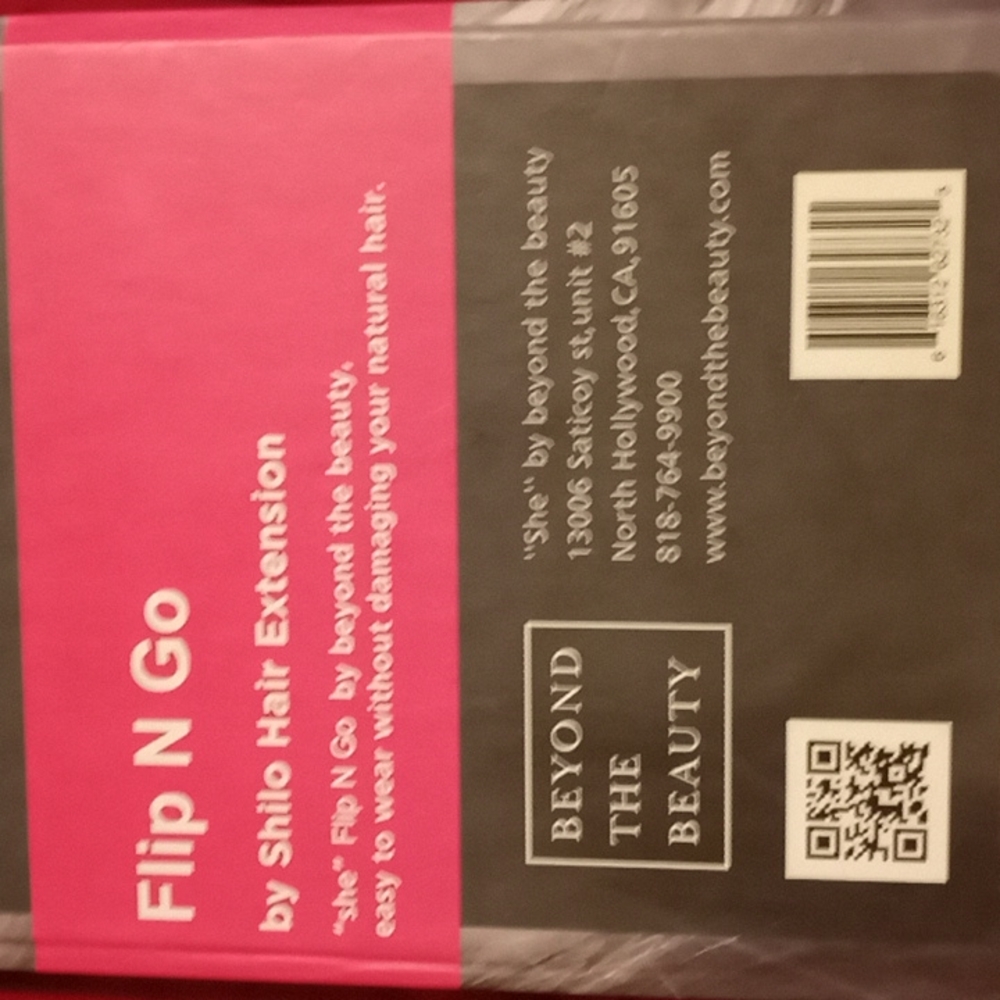 Shilo hair extensions/ flip and go.